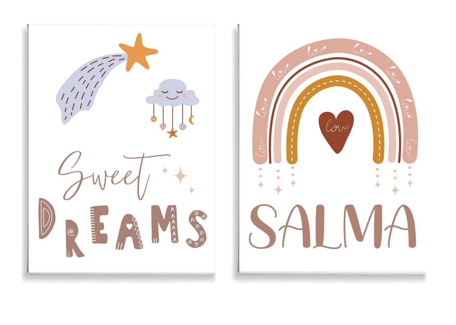 Rainbow Set Canvas