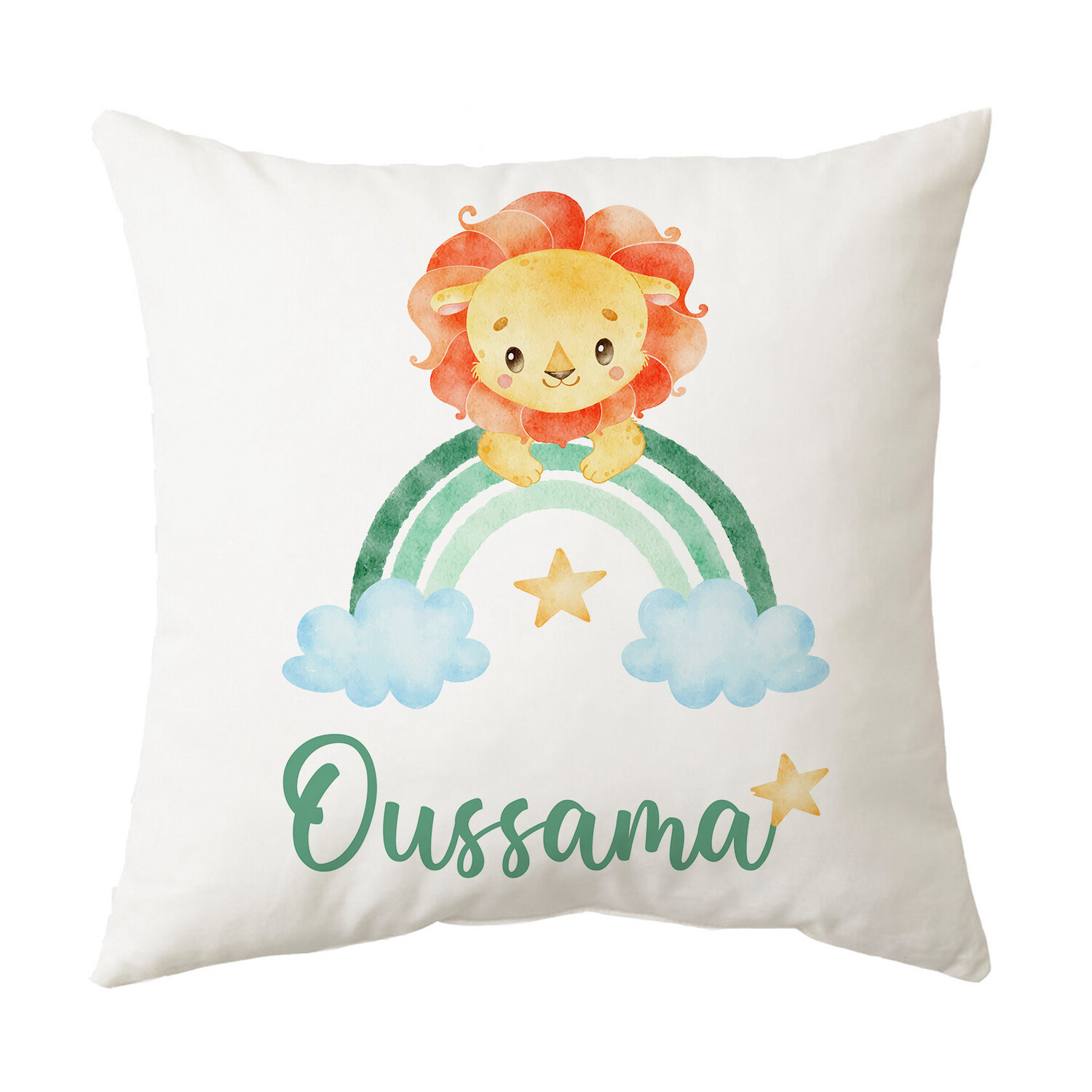 Lion Rainbow Cushion