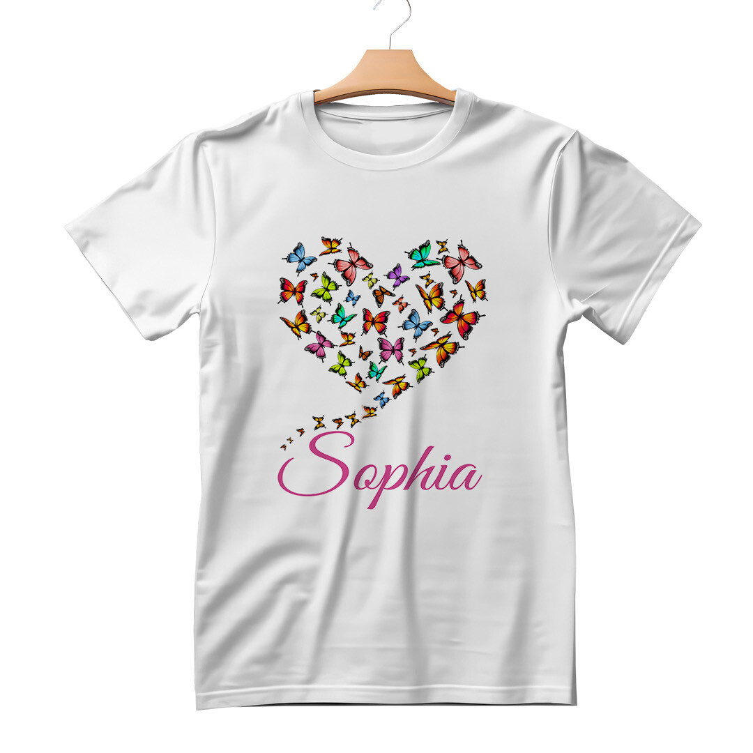 Heart &amp; Butterflies Tshirt