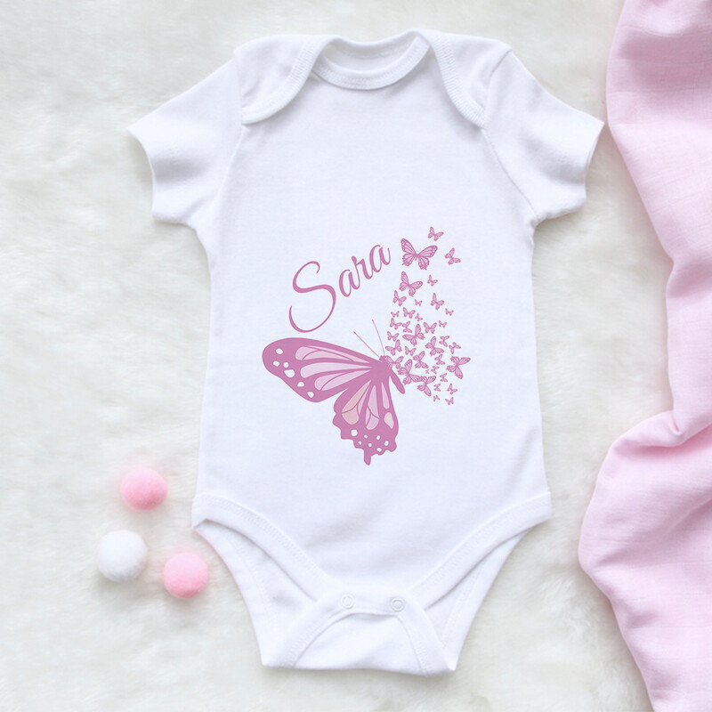 Butterfly Theme Onesie