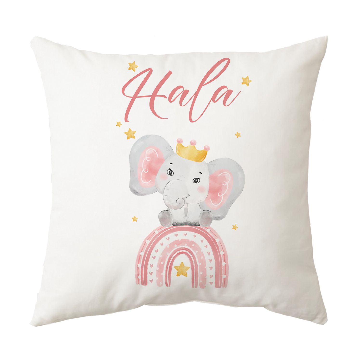 Elephant Rainbow Cushion