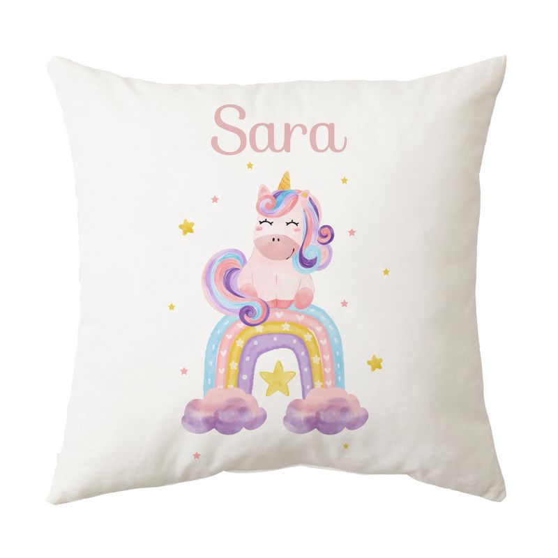 Unicorn Rainbow Cushion