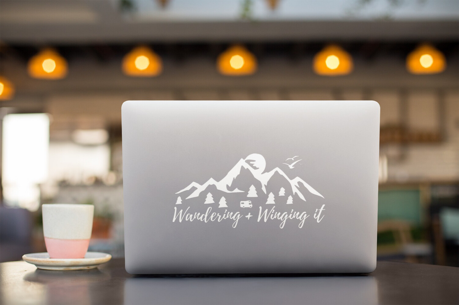 Wandering & Winging it Sticker (various sizes)