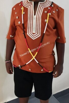 Kids traditional kikuyuattire