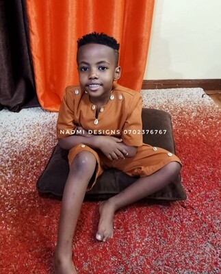 Kikuyu boy costume set
