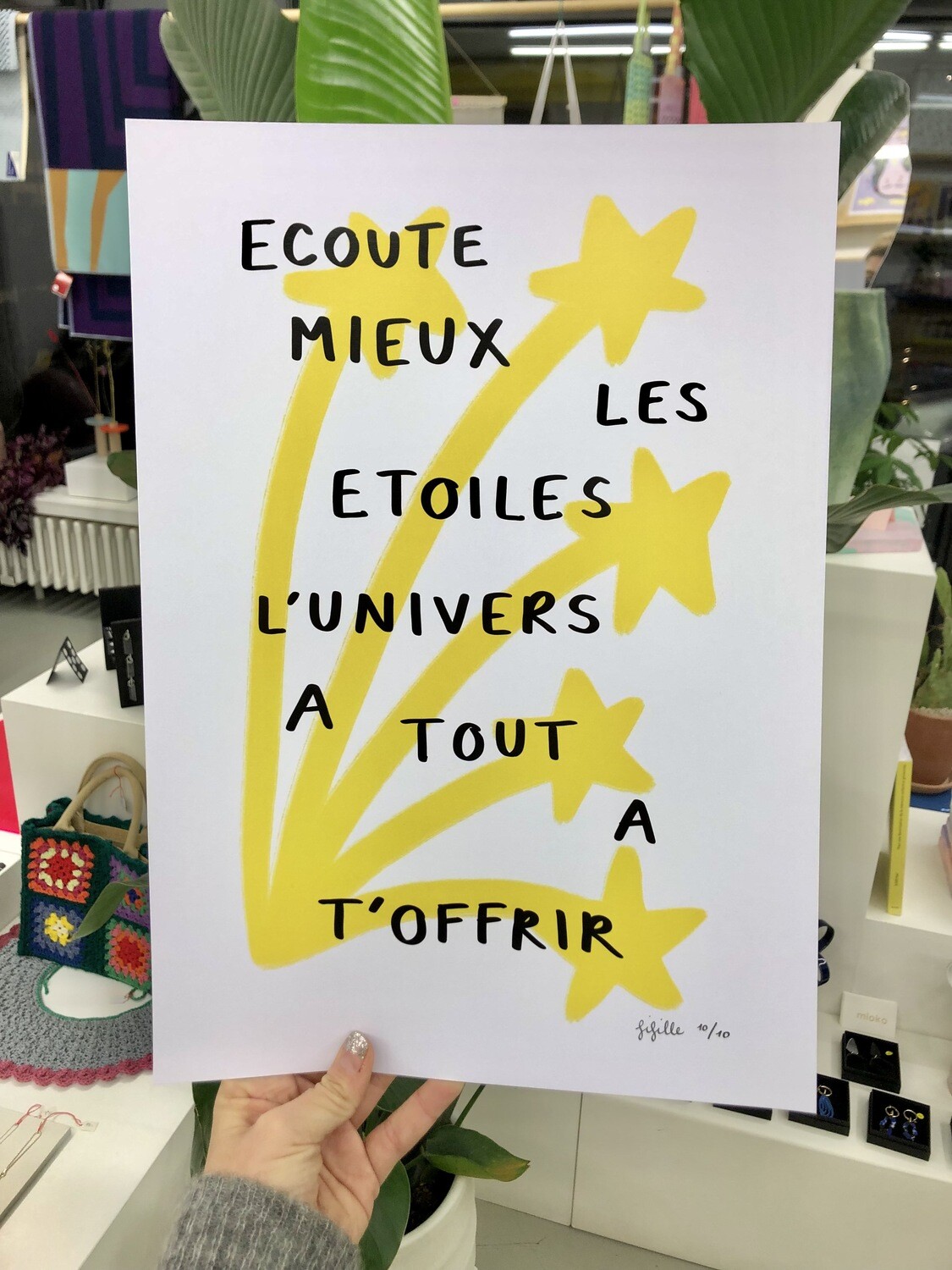 Print "L'univers a tout à t'offrir"
