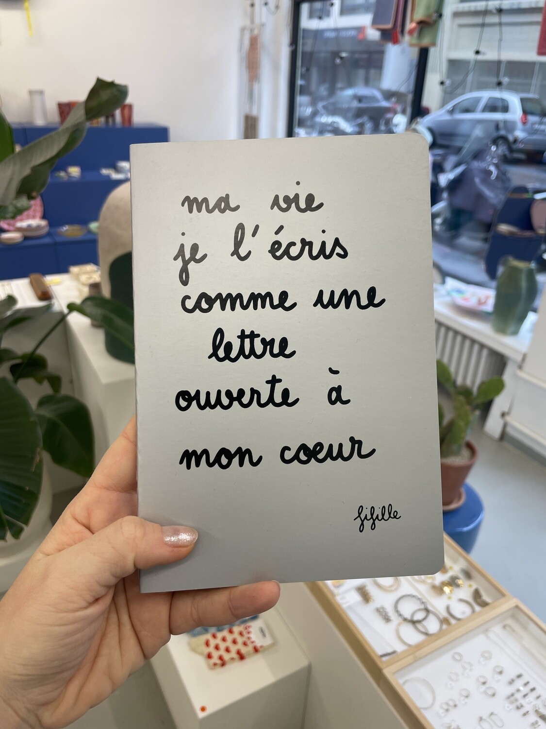 Carnet "Lettre ouverte"