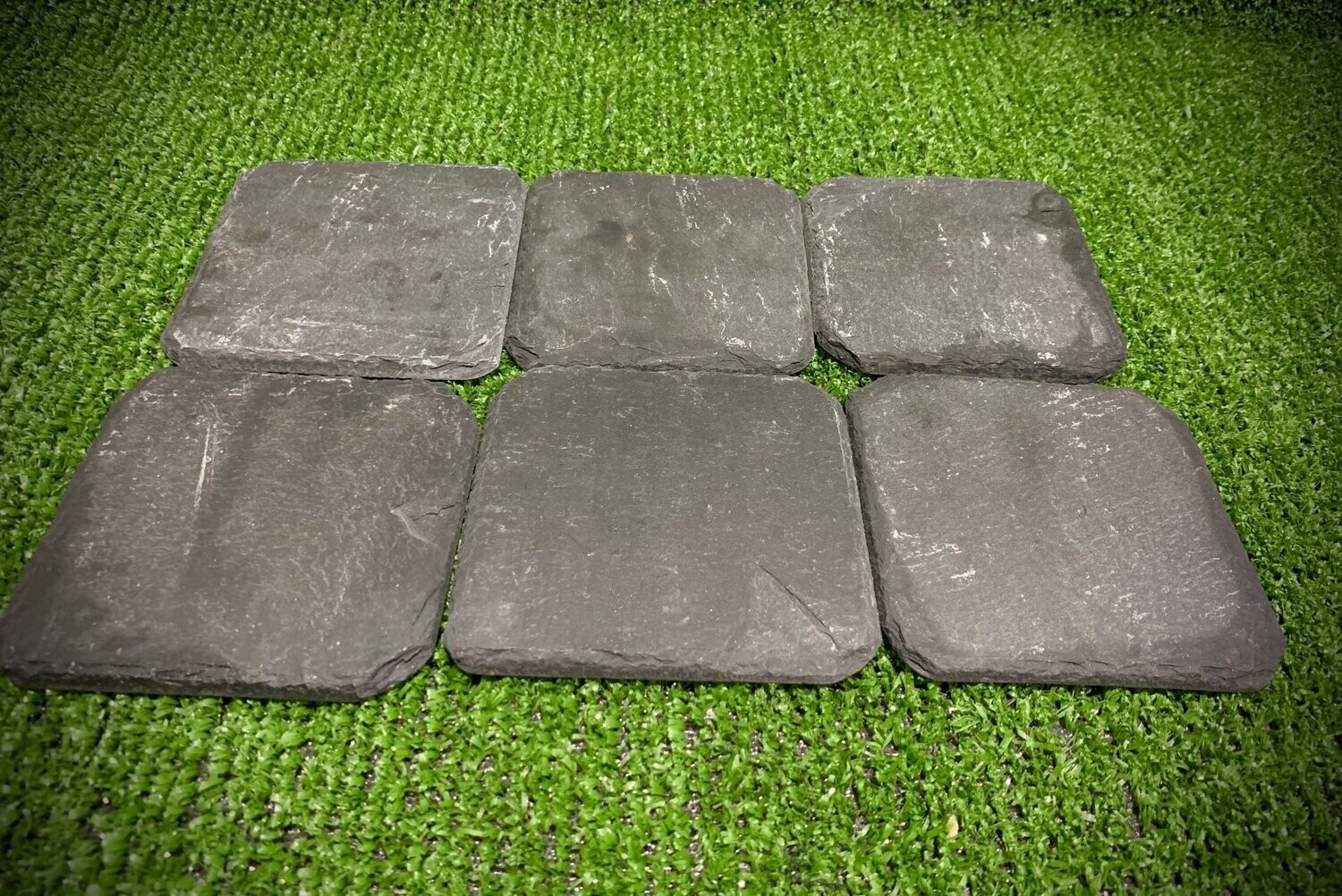 6 Aquarium Vivarium Natural Slate Tiles
