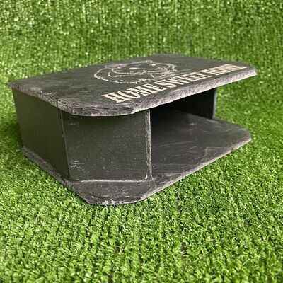 ​HAMSTER Laser Engraved slate Cave.
