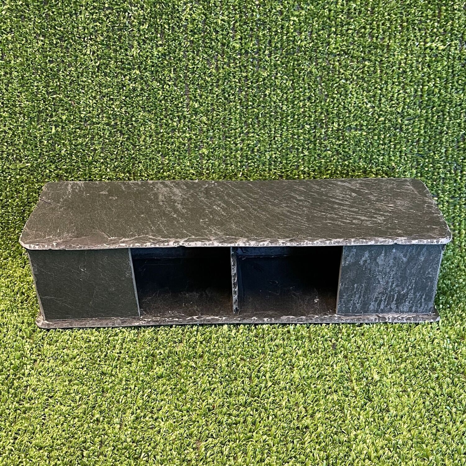 Aquarium and Reptile Slate Double Cave.