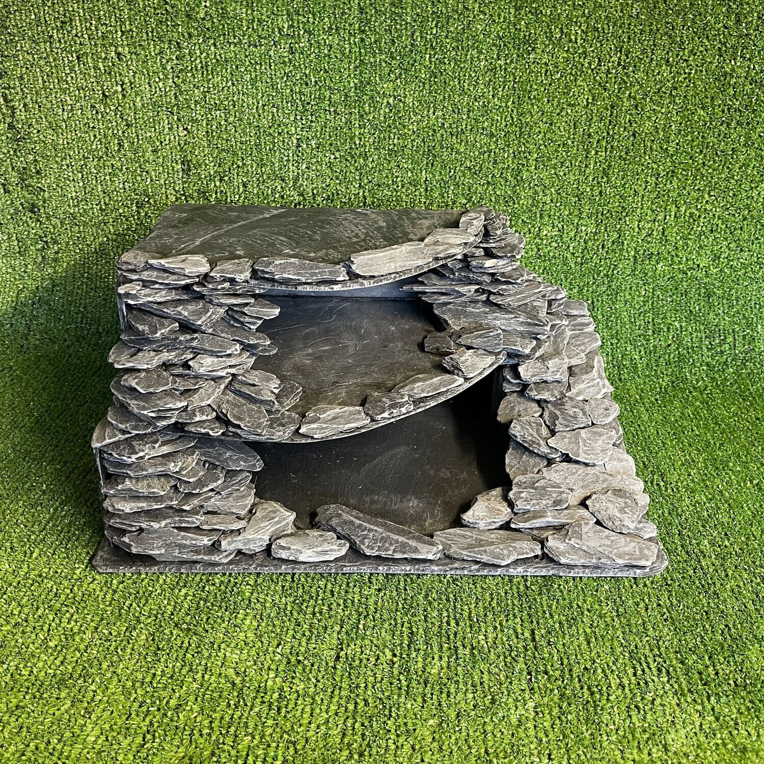 Aquarium and Reptile BIG Slate 2 Tier cave