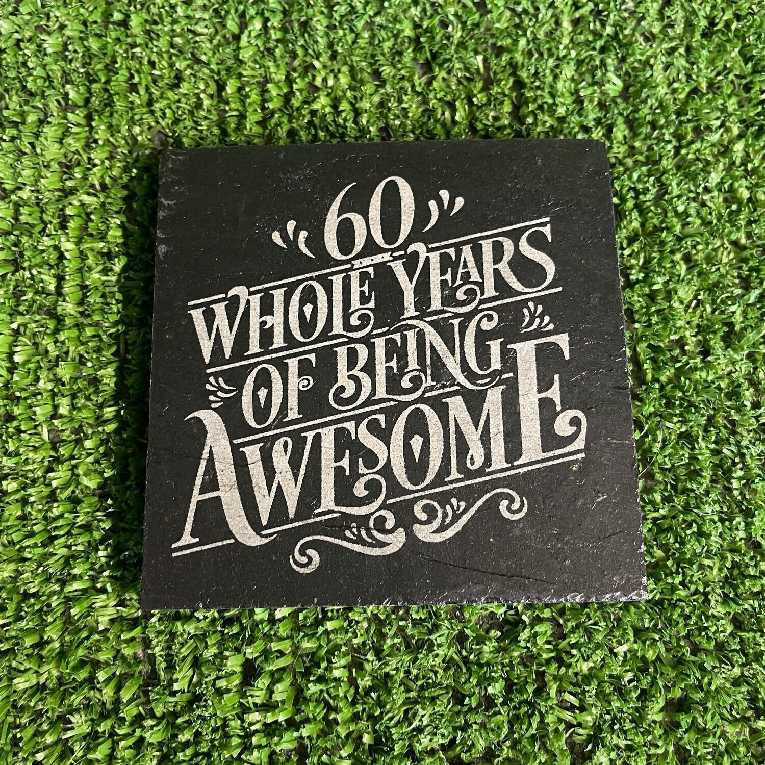 60 Years Awesome Coasters