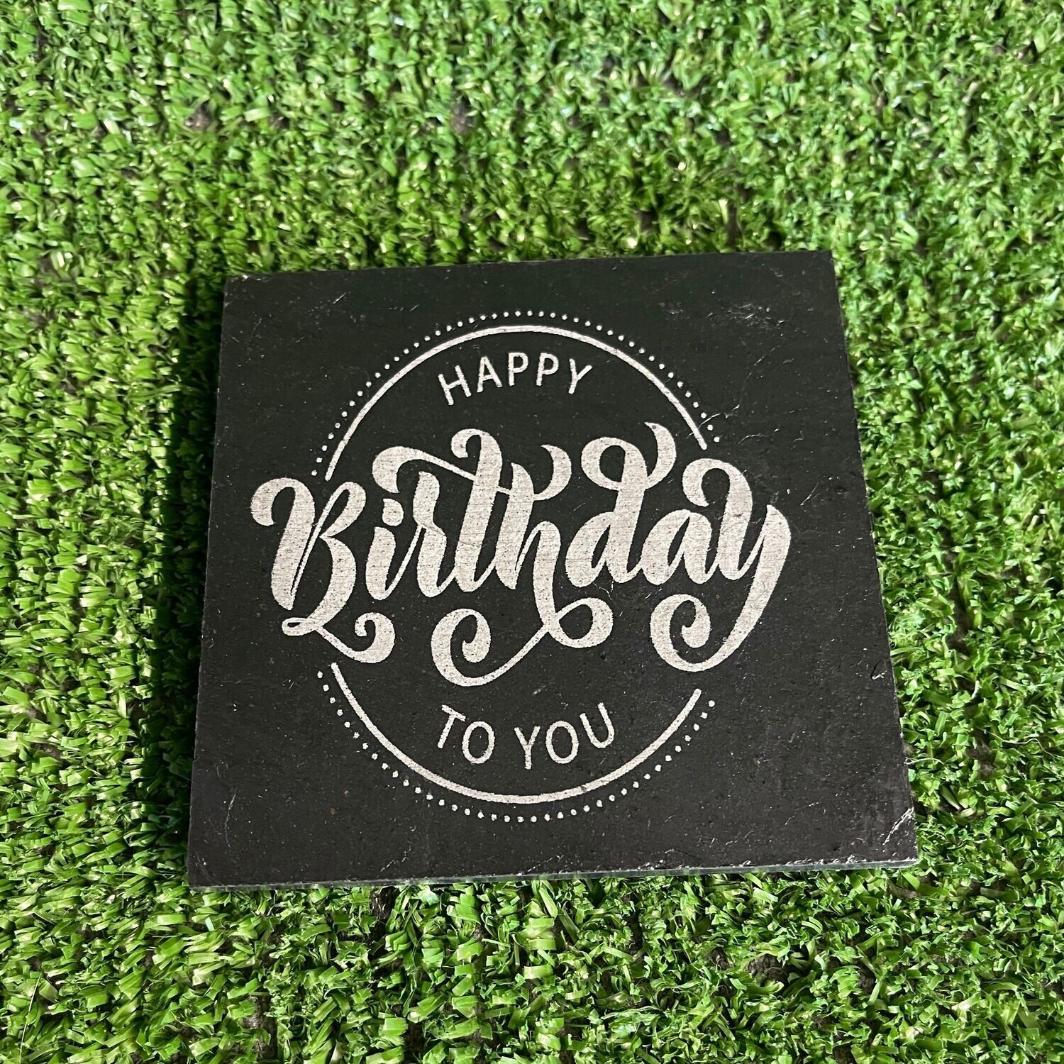 Happy Birthday Coasters