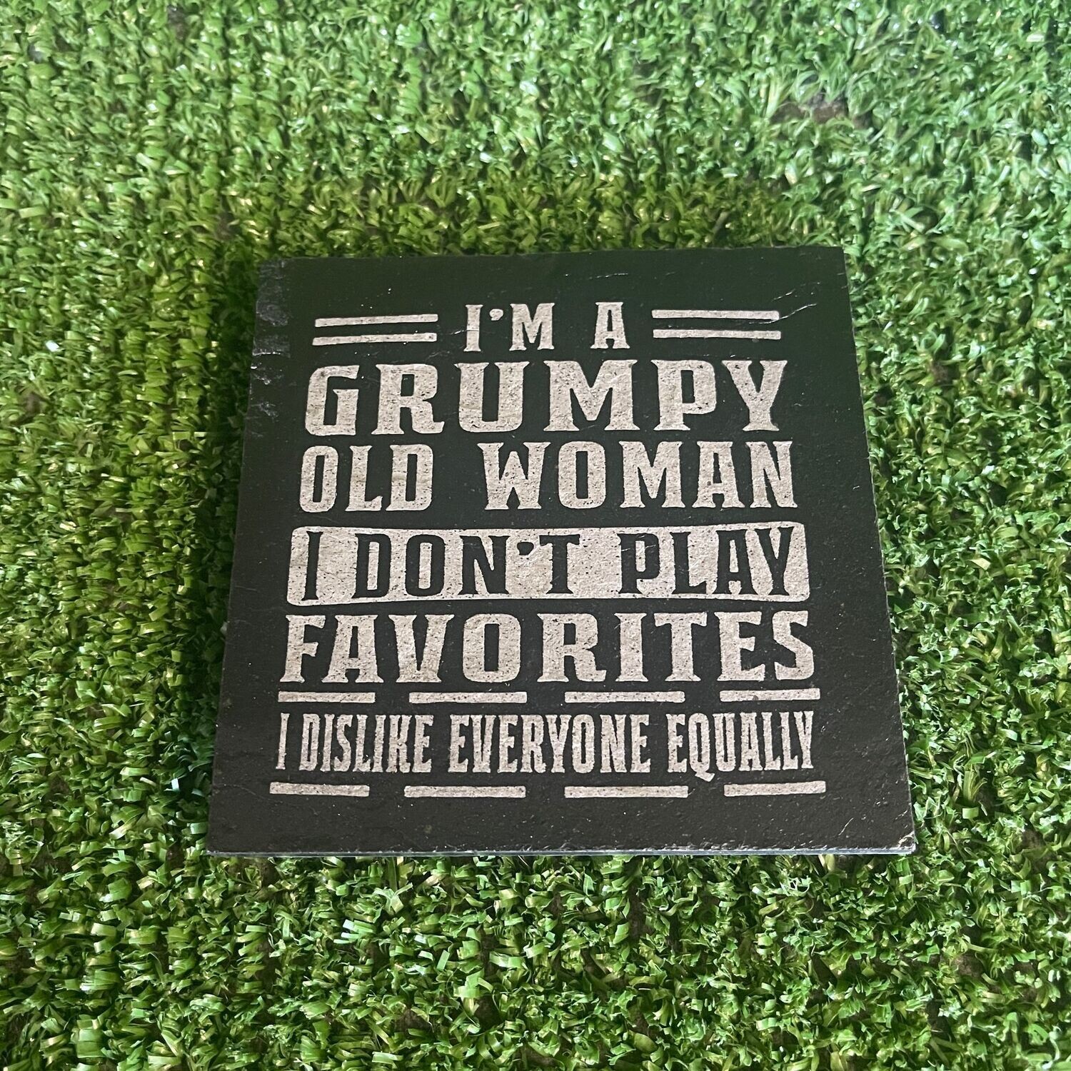 Grumpy Woman Coaster