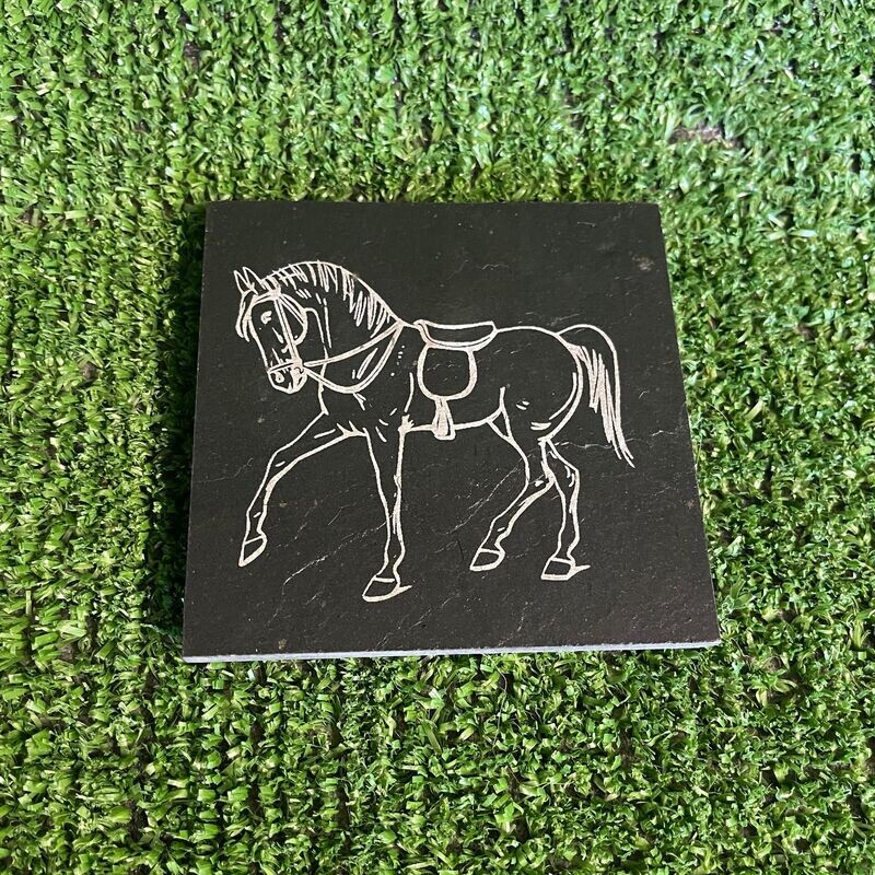 Horse Slate Coaster