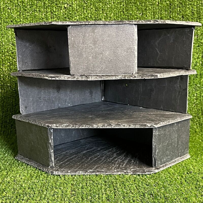 Aquarium and Reptile Slate 3 tier Cave.