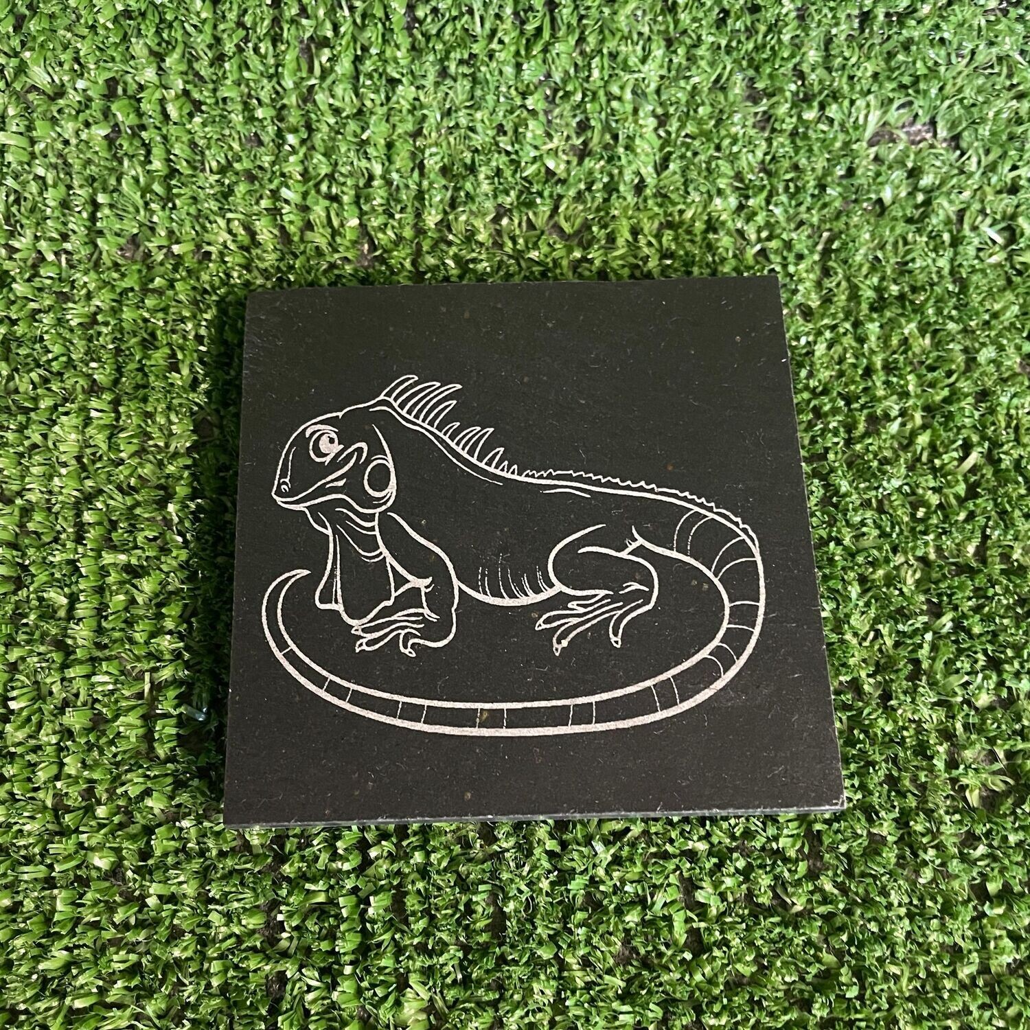 Iguana Slate Coaster