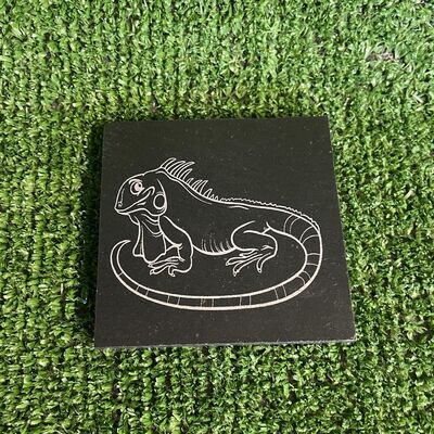 Iguana Slate Coaster