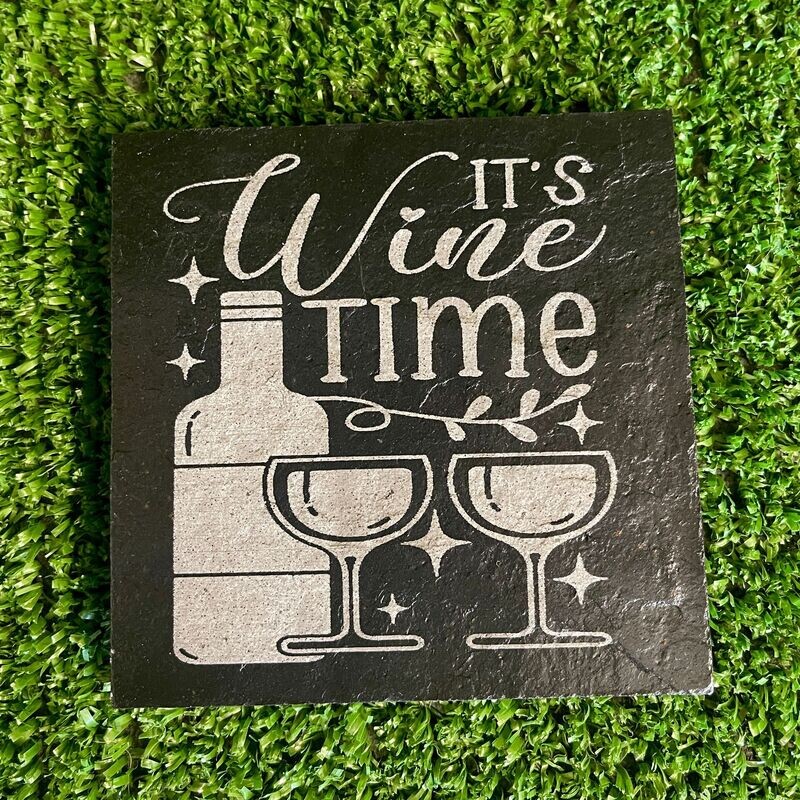 Wine Time Coaster