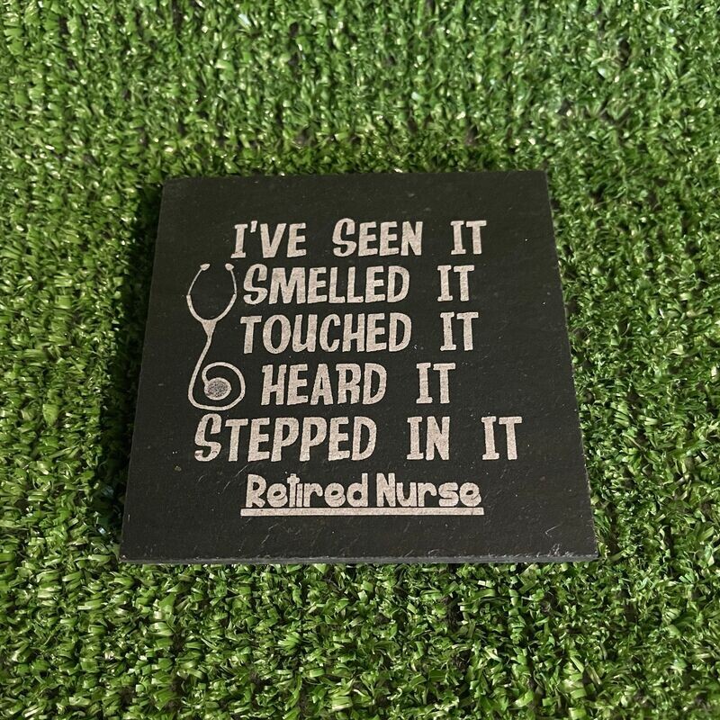 Retired Nurse Coaster