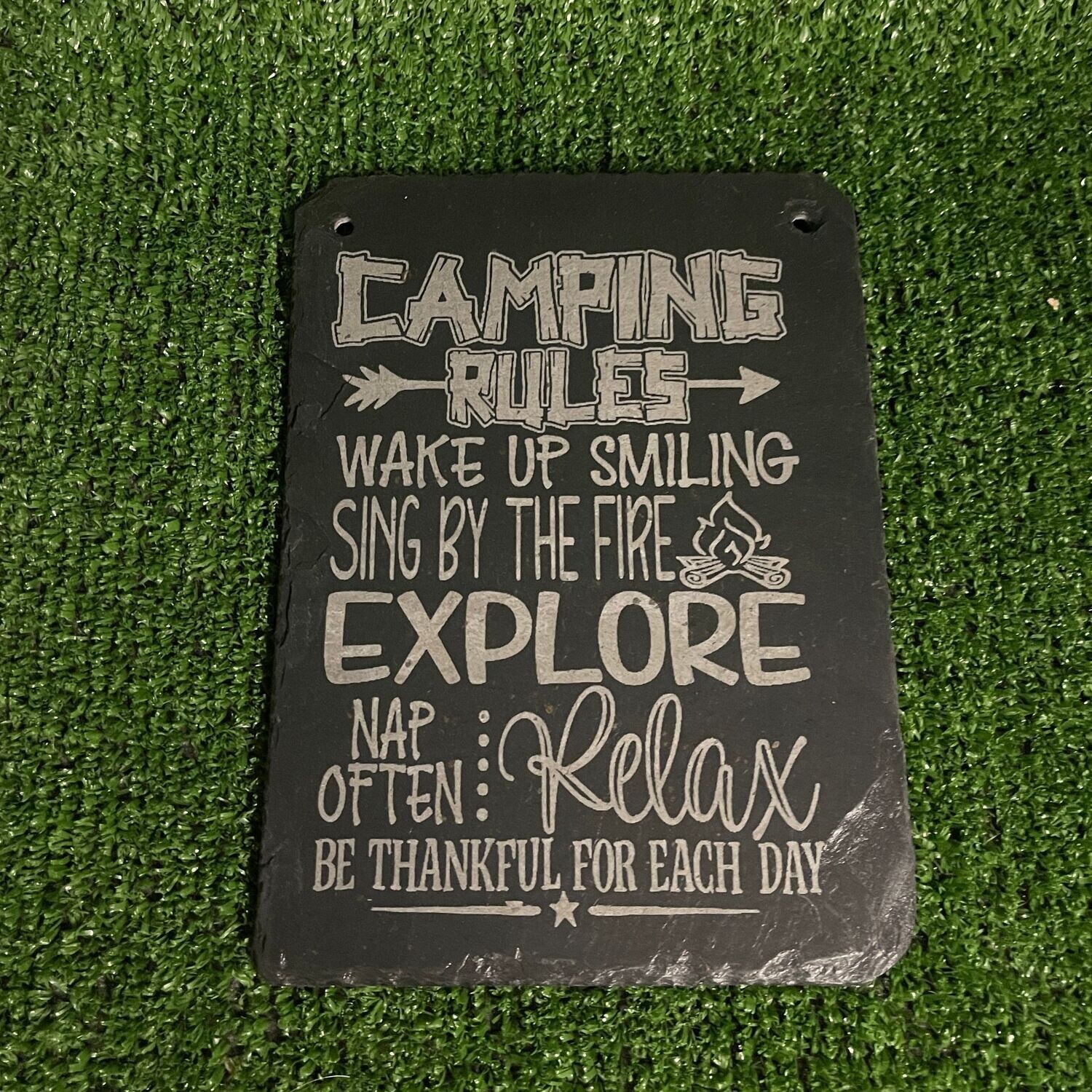 Camping Rules