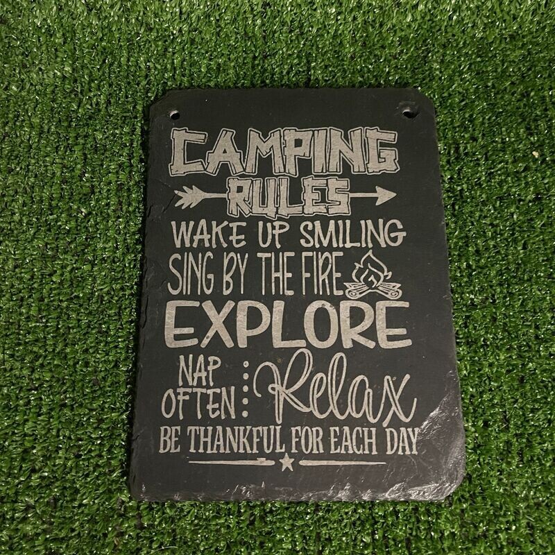 Camping Rules