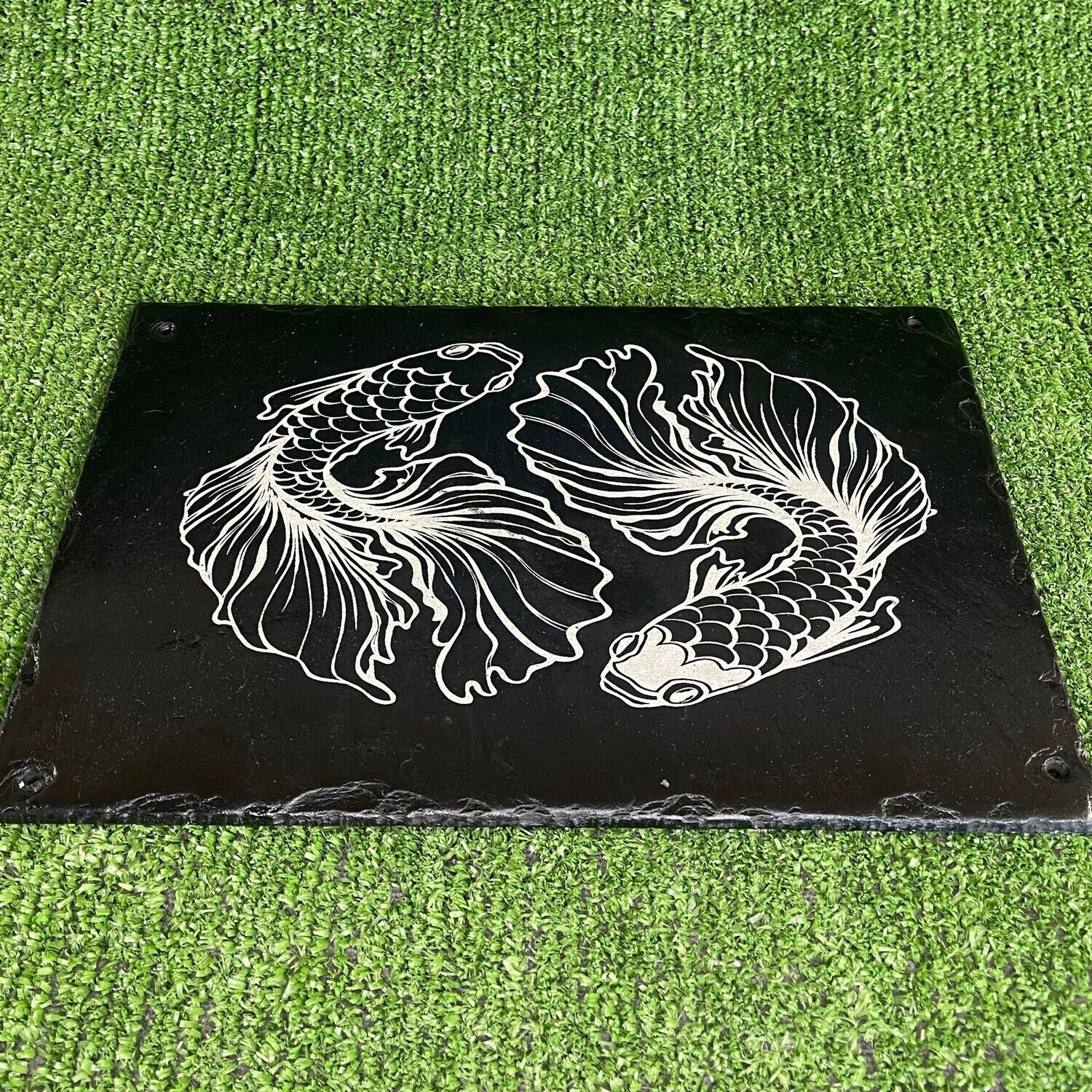 Pond Koi Slate Sign