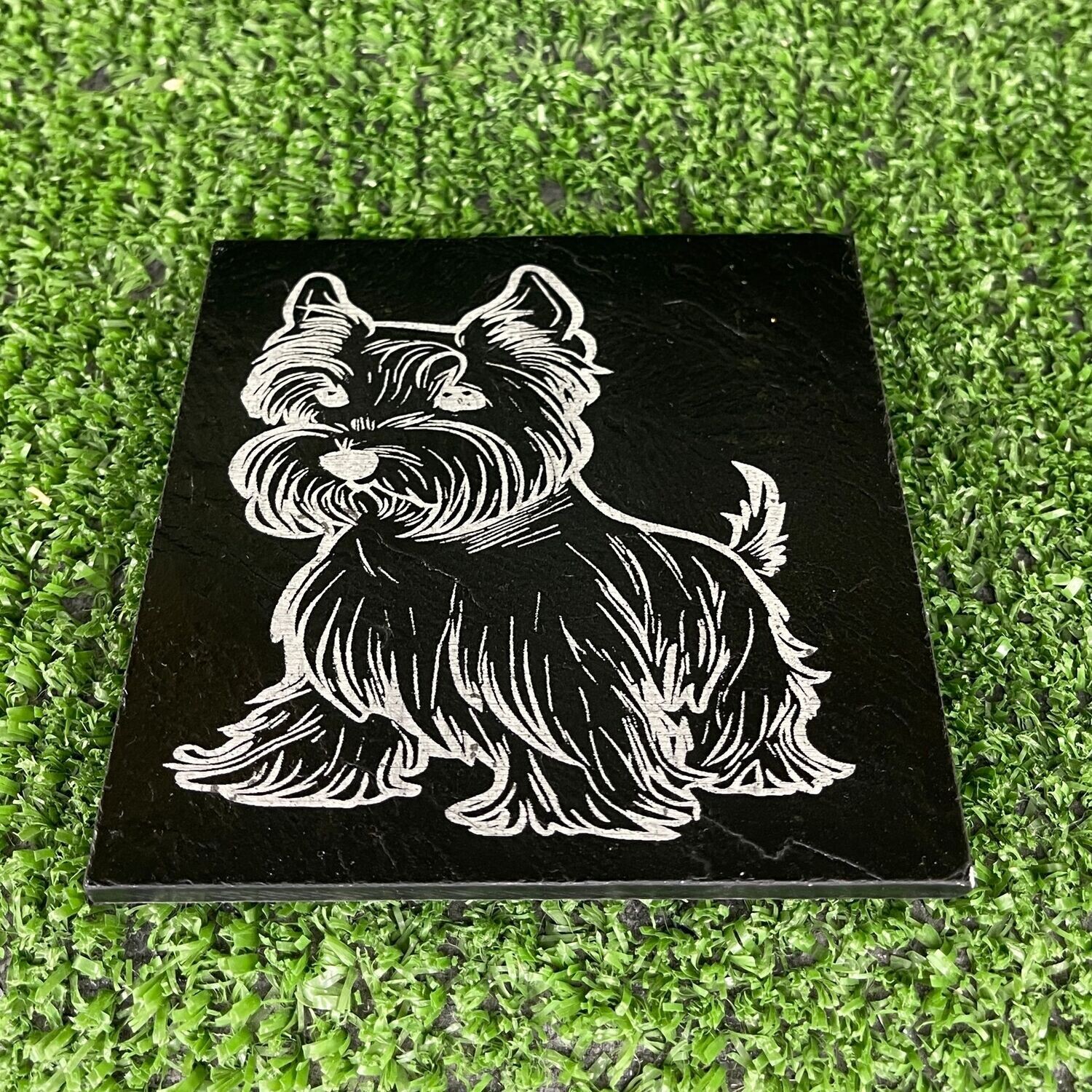 Scotty Dog Slate Coaster