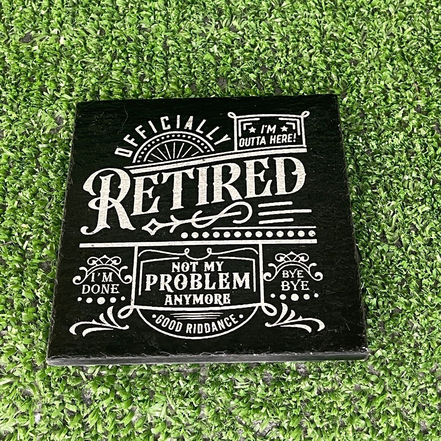Retired fun 1 Coaster