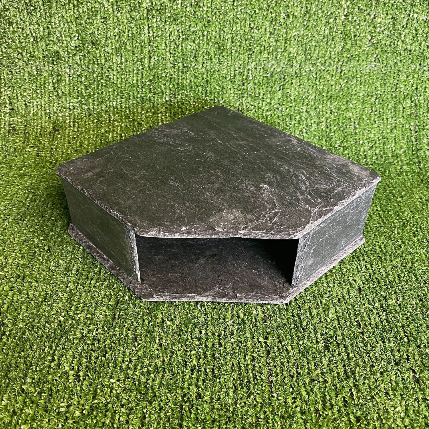 PLAIN Slate Reptile, Aquatic Cave 7x20x20cm