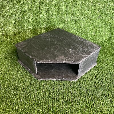 Aquarium and Reptile PLAIN Slate Cave 7x20x20cm