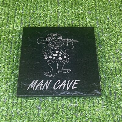 MAN Cave slate Coaster MAN Cave slate Coaster