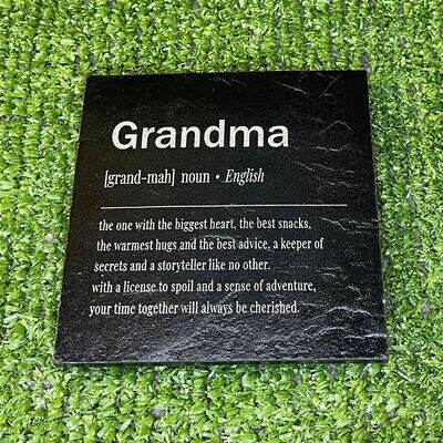 Grandma Slate Coasters Grandma Slate Coasters