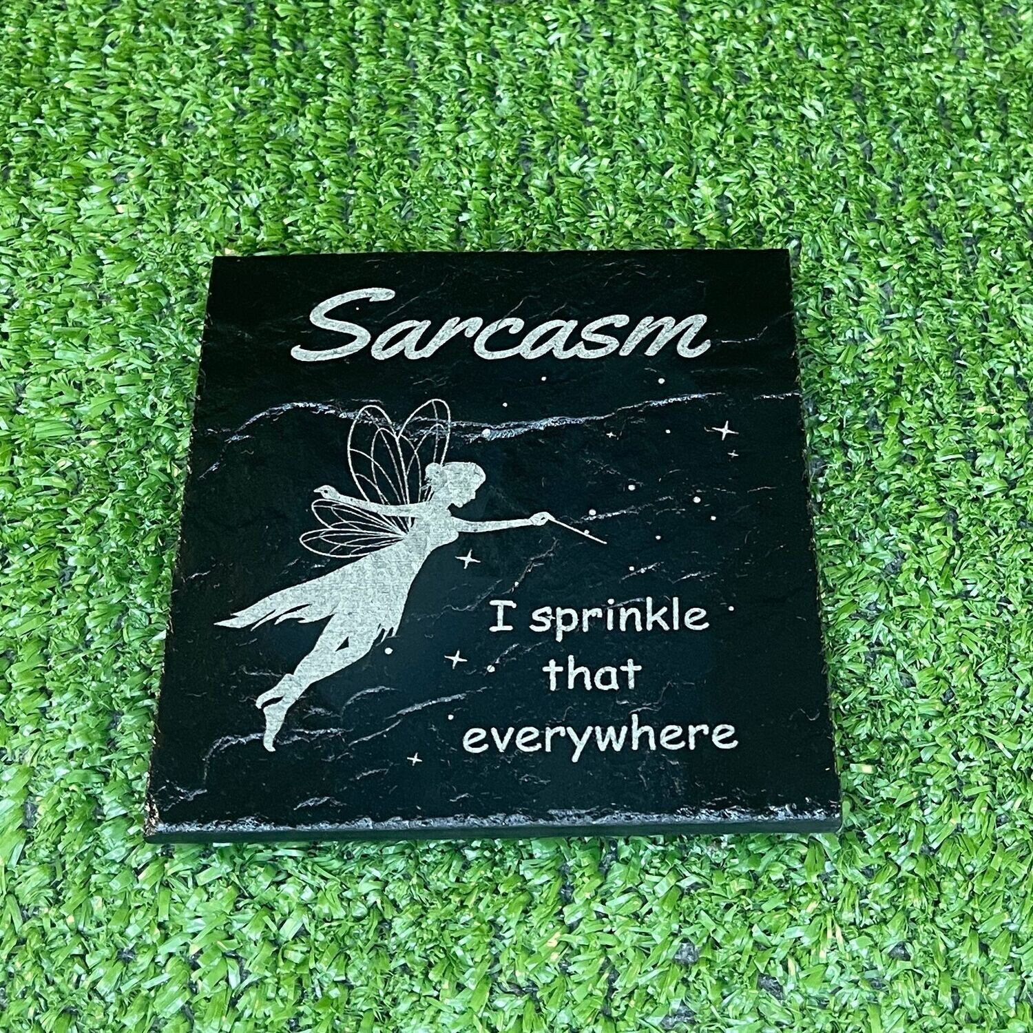 SARCASM 2 Slate Coaster