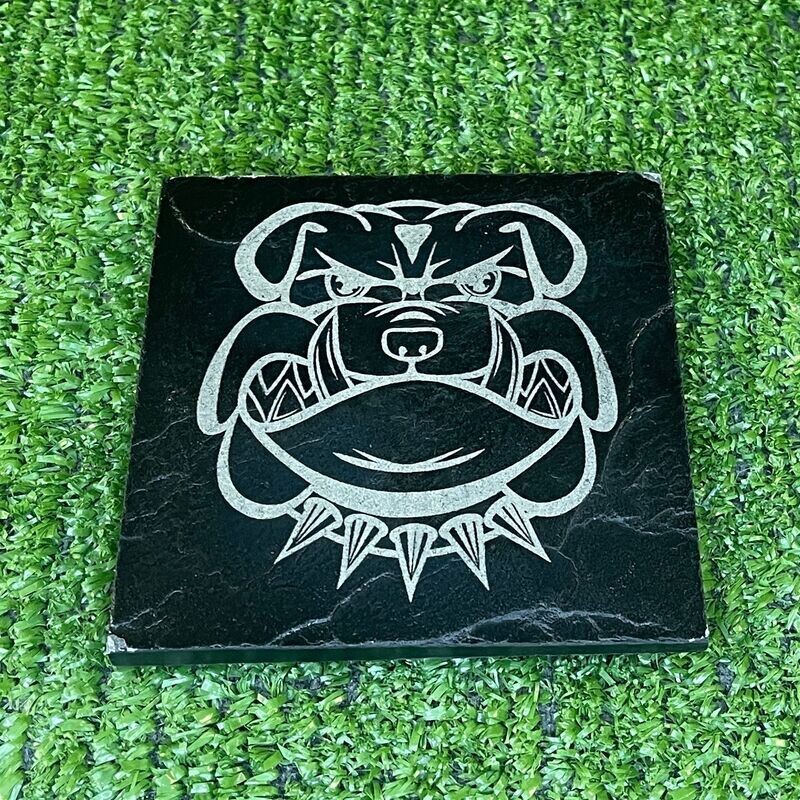 GUARD DOG Slate Coaster