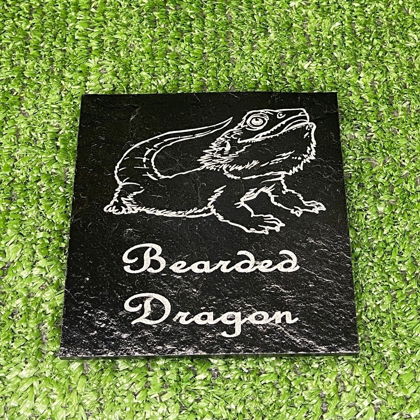 Bearded Dragon Slate Coaster