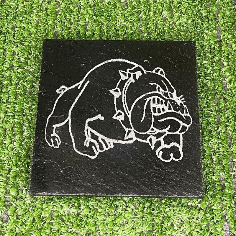 Guard Dog 2 Slate Coaster