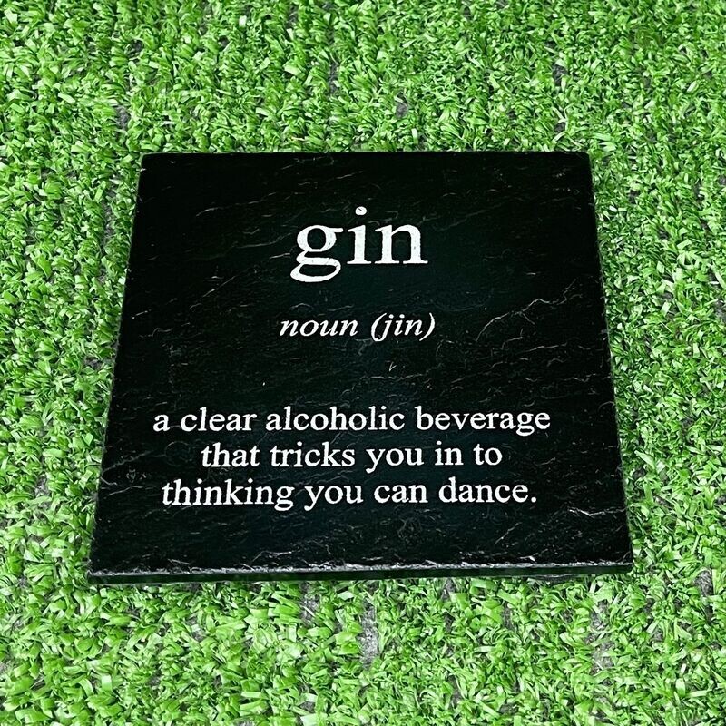Gin Slate Coaster