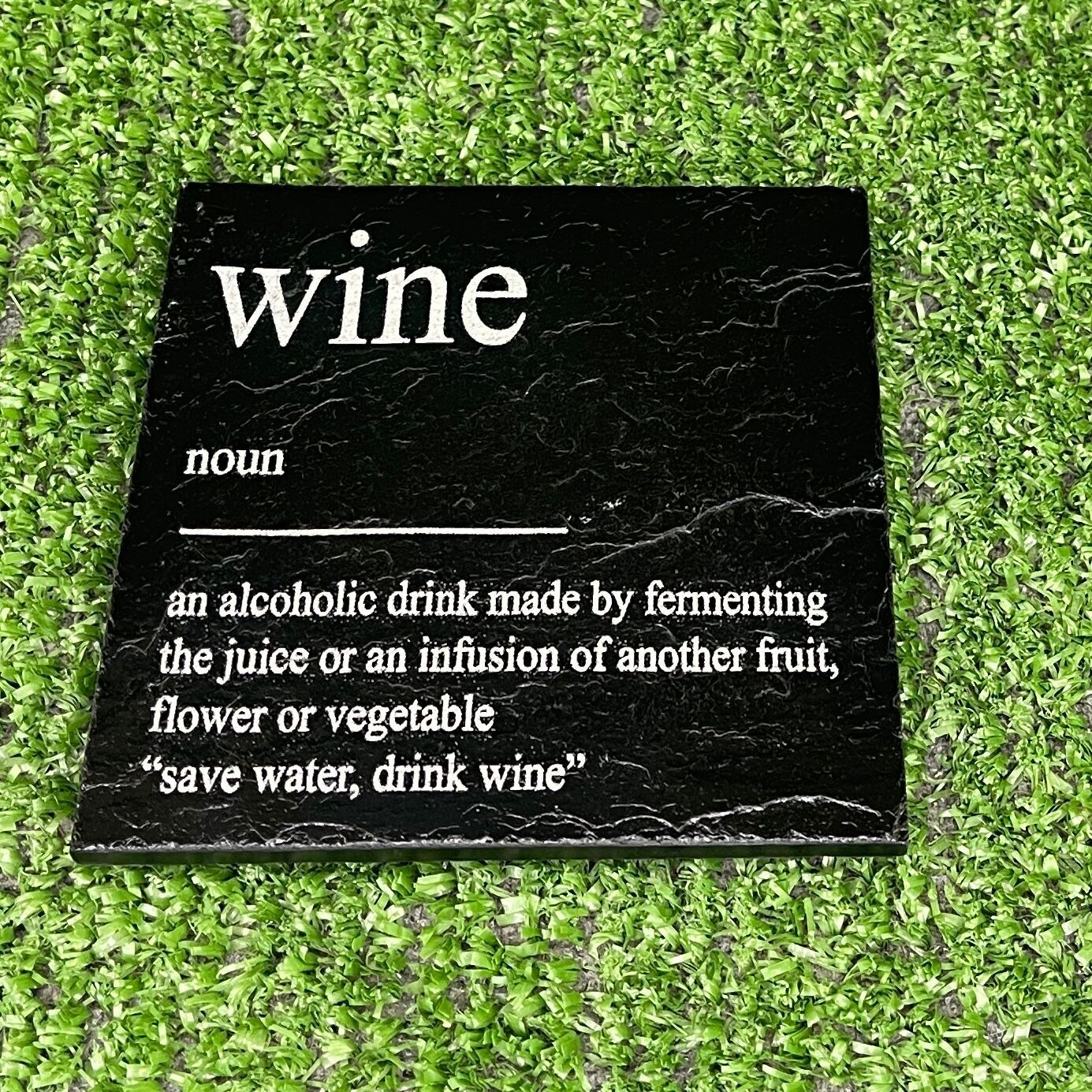 Wine Slate Coasters