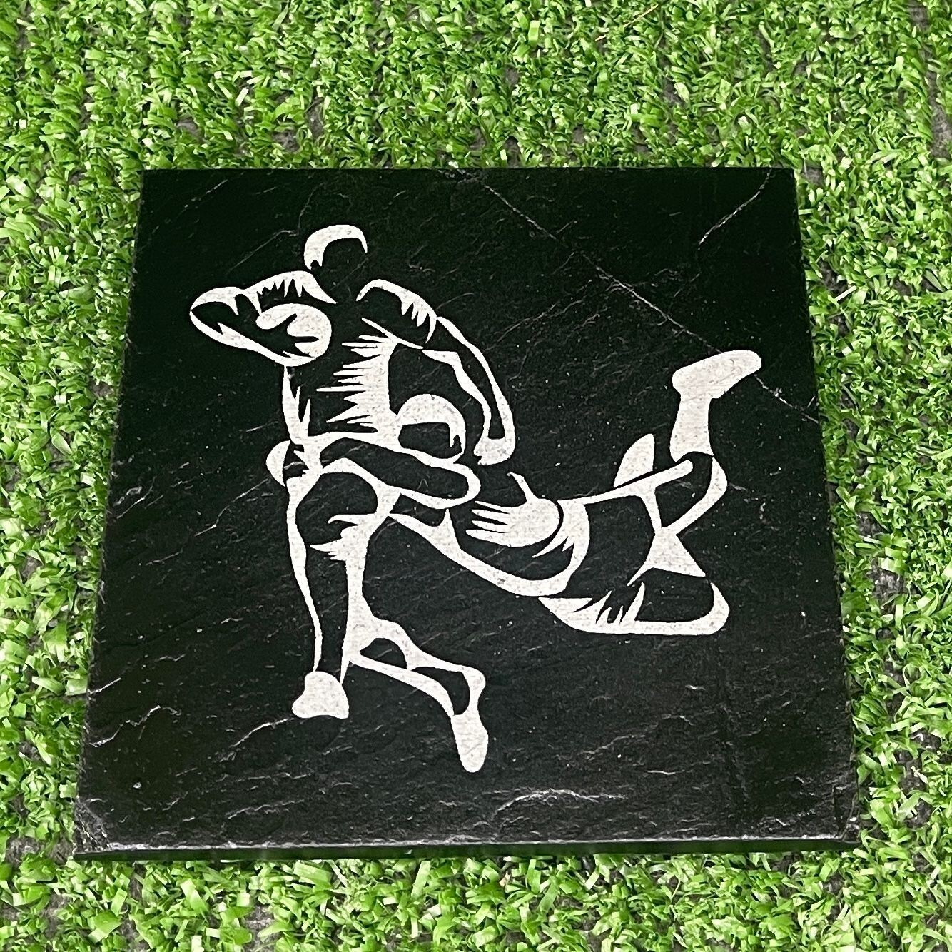 Rugby Slate Coaster