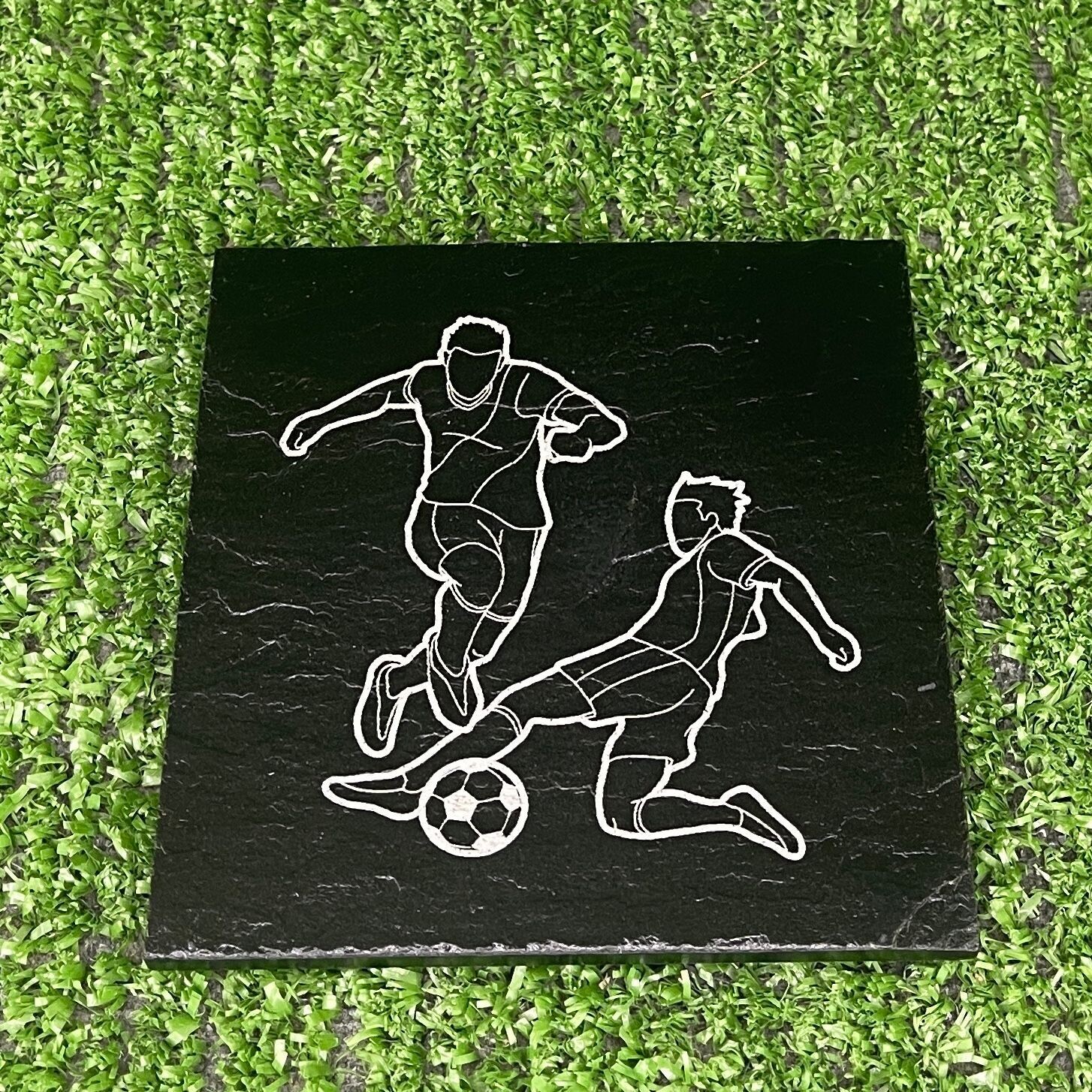 Football Slate Coaster