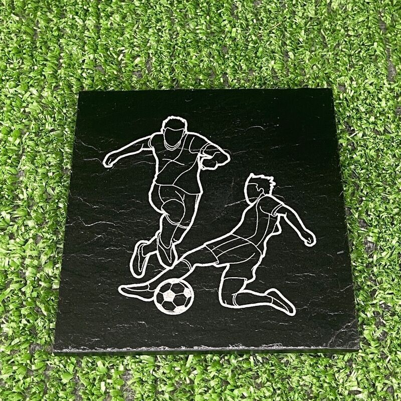 Football Slate Coaster