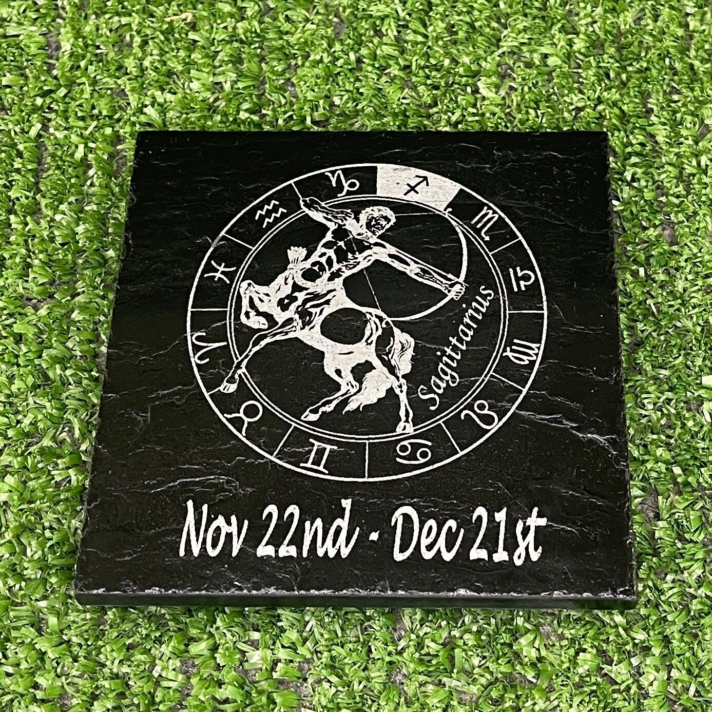 Sagittarius Horoscope Slate Coaster