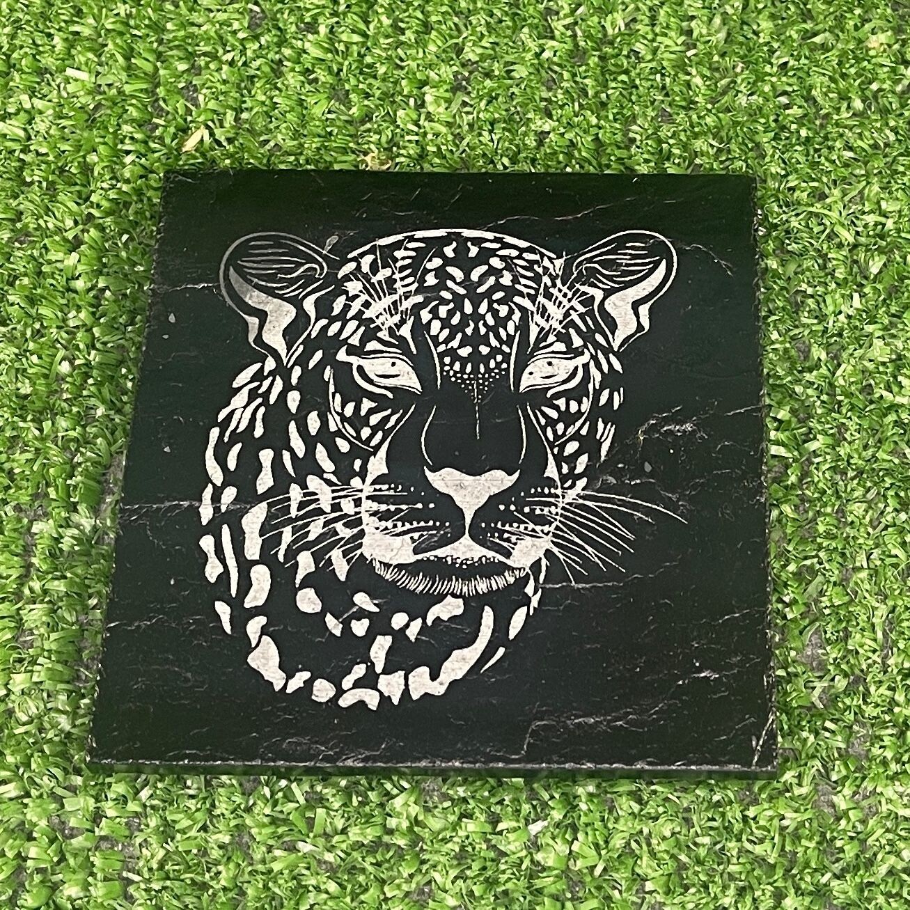 Leopard Slate Coaster