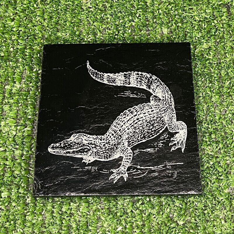 ​Crocodile Laser Engraved Coasters