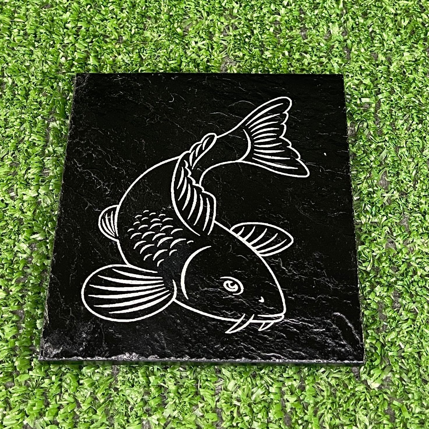 Koi Fish Slate Coasters