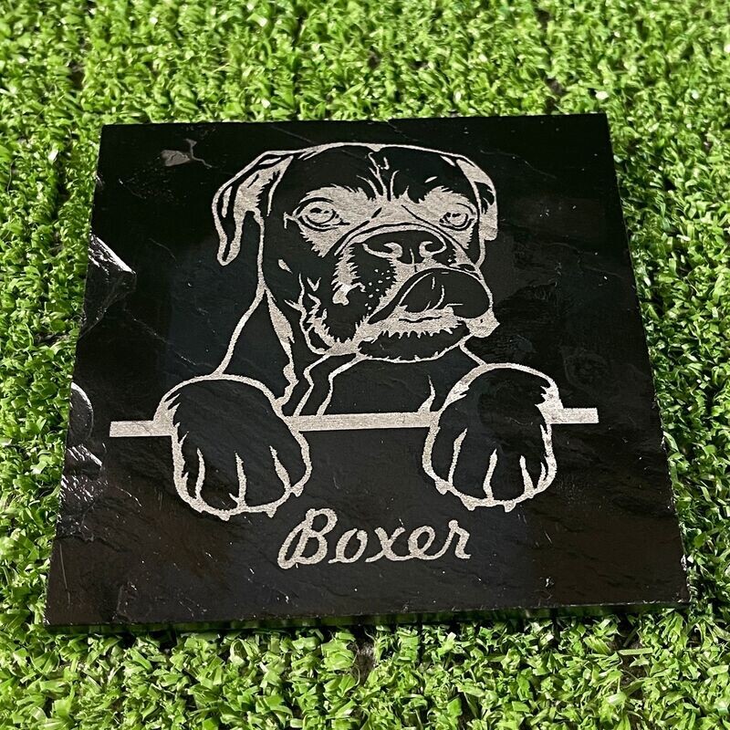 Boxer Dog Coaster