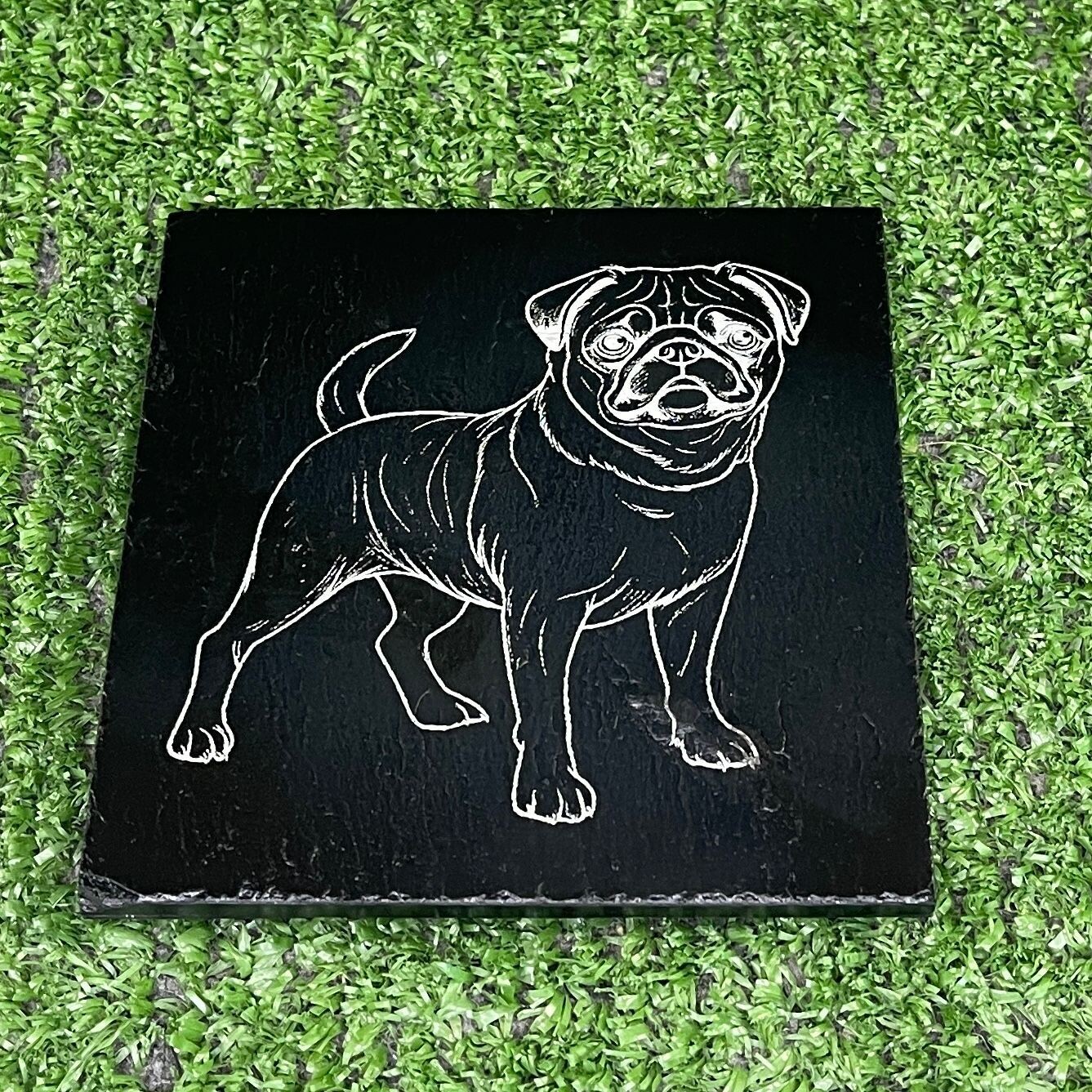 Pug Dog 3 Coaster