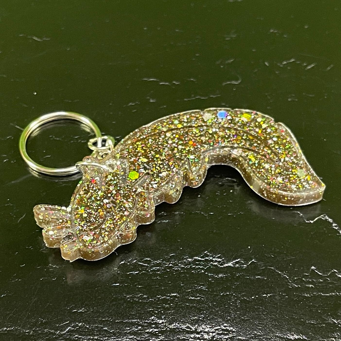Axolotl Clear Keyring