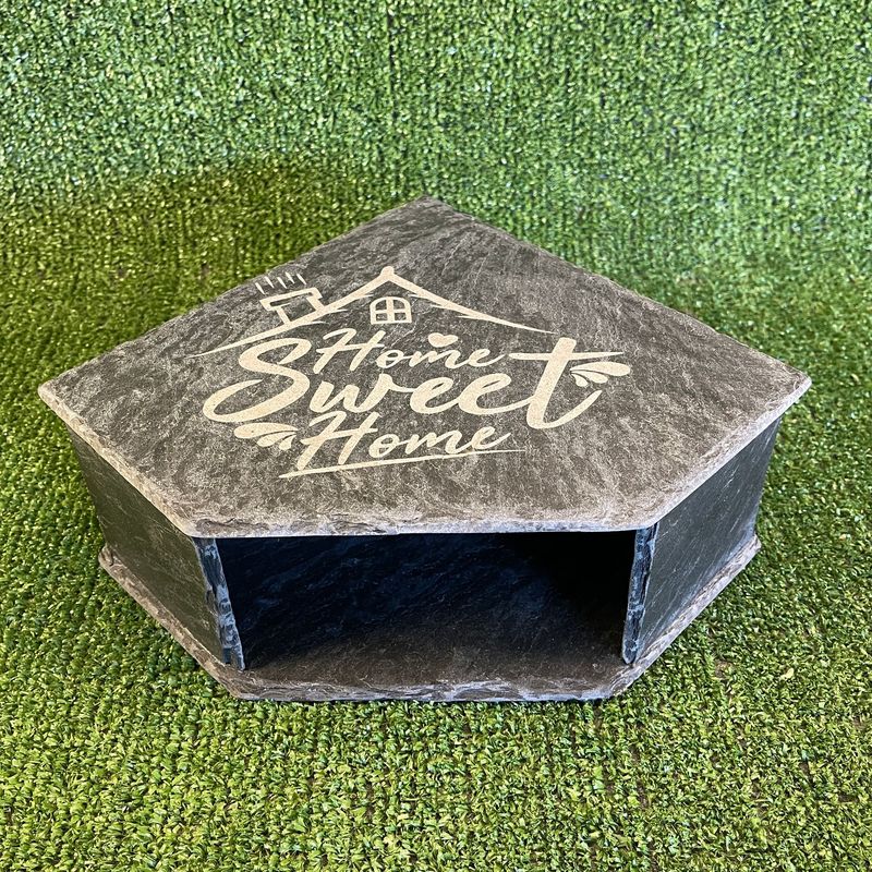 Reptile Aquatic Slate Cave 9x20x20cm